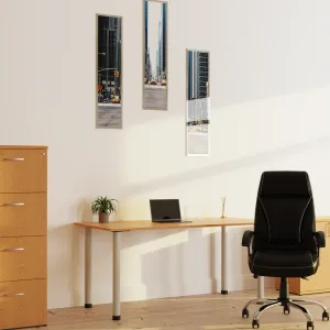 Penza High Back Executive Leather Office Chair with Arms