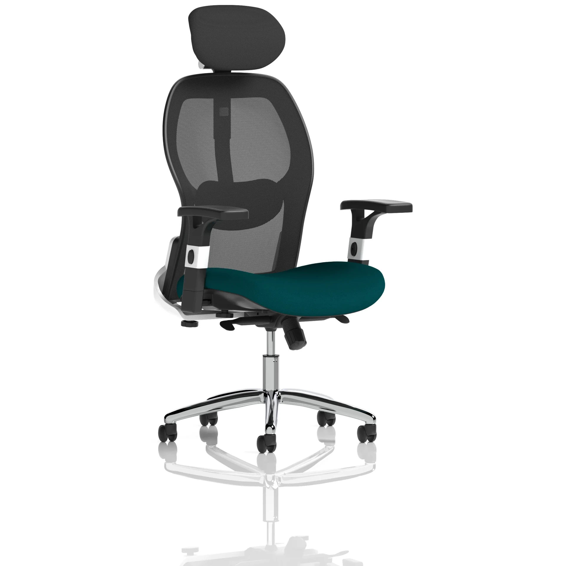 Sanderson II High Mesh Back Executive Office Chair with Headrest