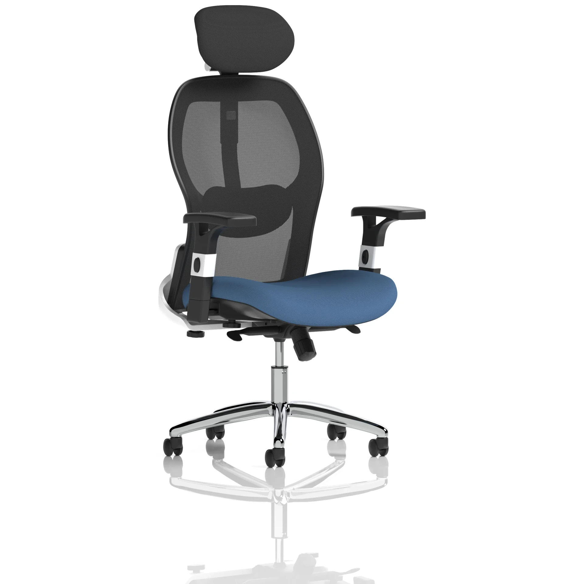 Sanderson II High Mesh Back Executive Office Chair with Headrest