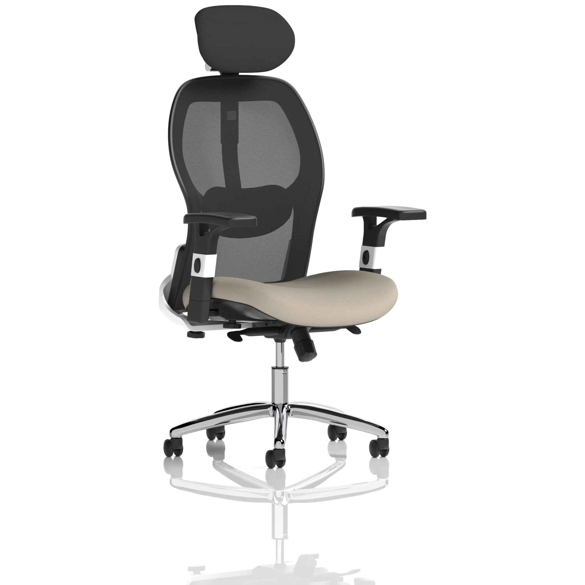 Sanderson II High Mesh Back Executive Office Chair with Headrest