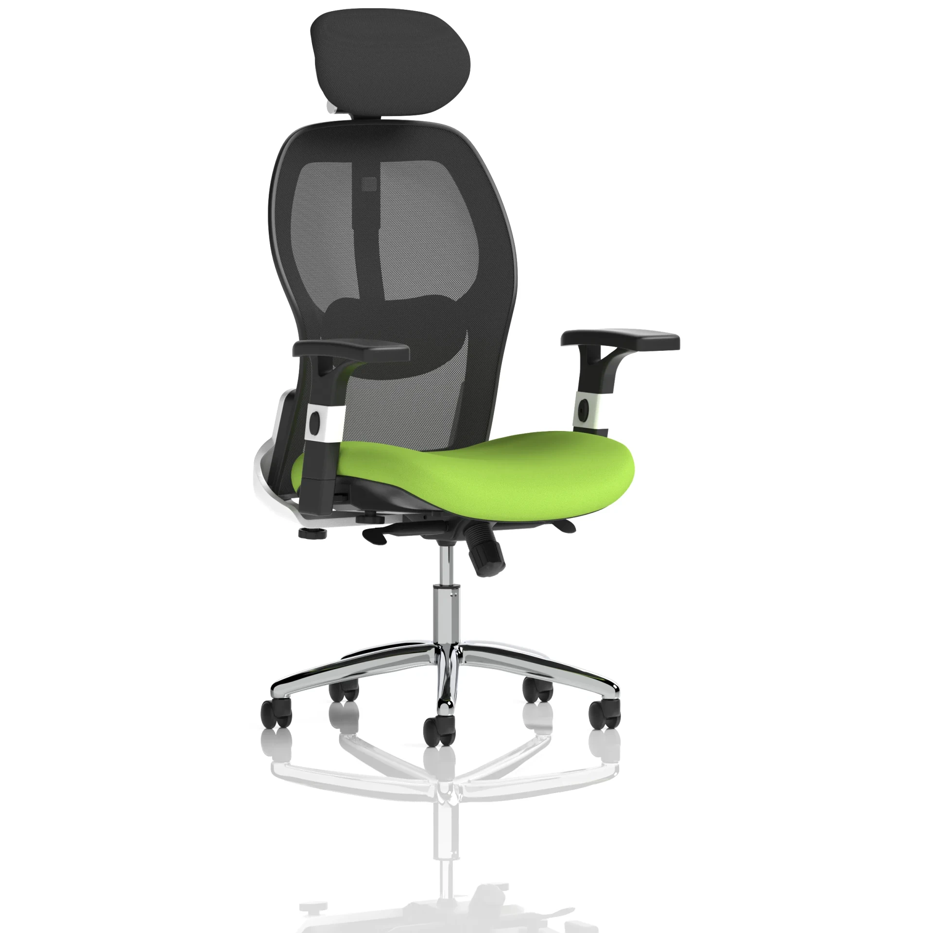 Sanderson II High Mesh Back Executive Office Chair with Headrest