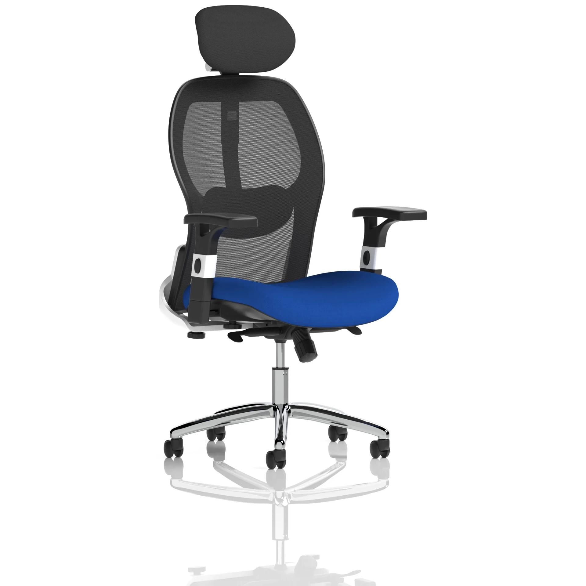 Sanderson II High Mesh Back Executive Office Chair with Headrest