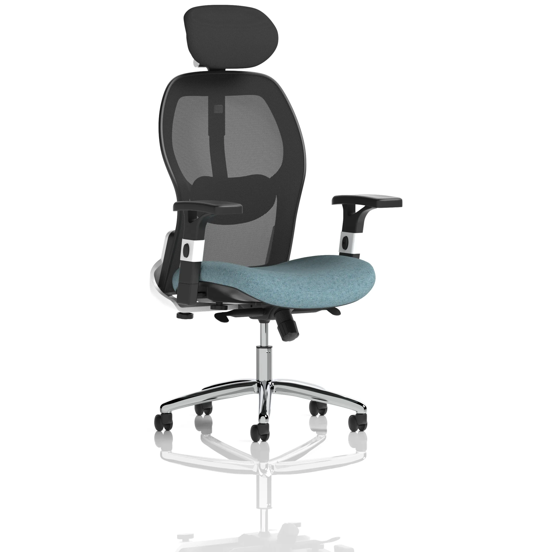 Sanderson II High Mesh Back Executive Office Chair with Headrest