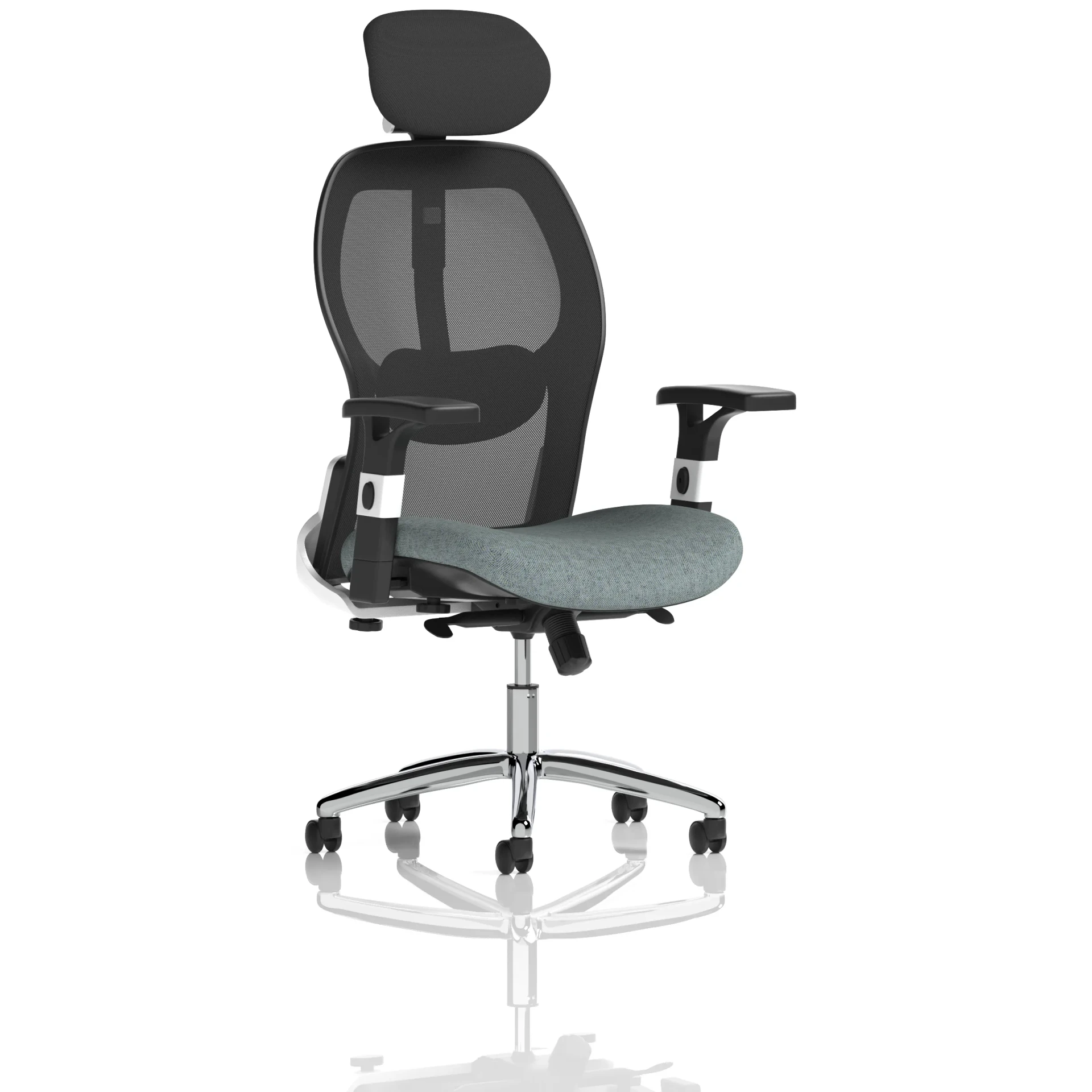 Sanderson II High Mesh Back Executive Office Chair with Headrest