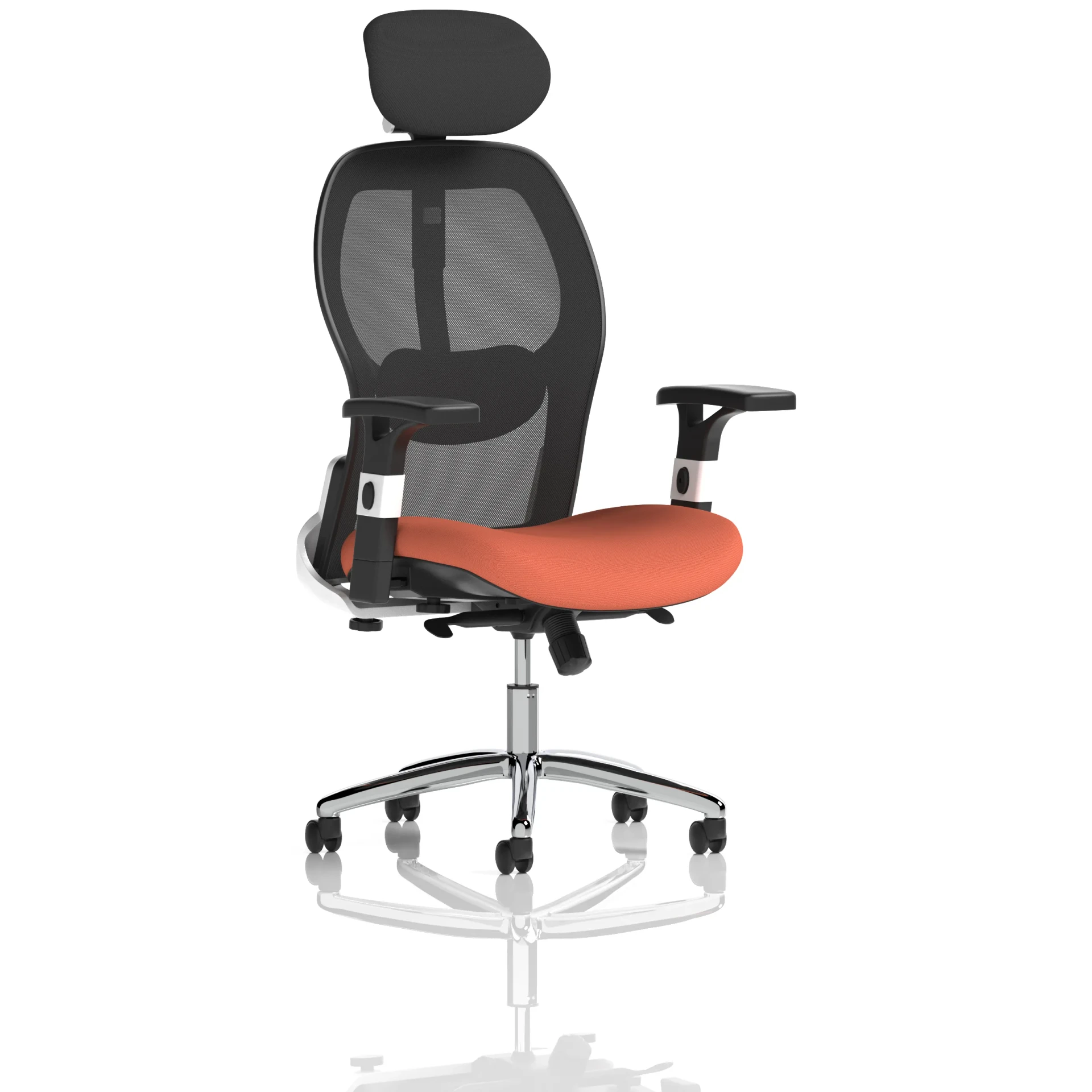 Sanderson II High Mesh Back Executive Office Chair with Headrest