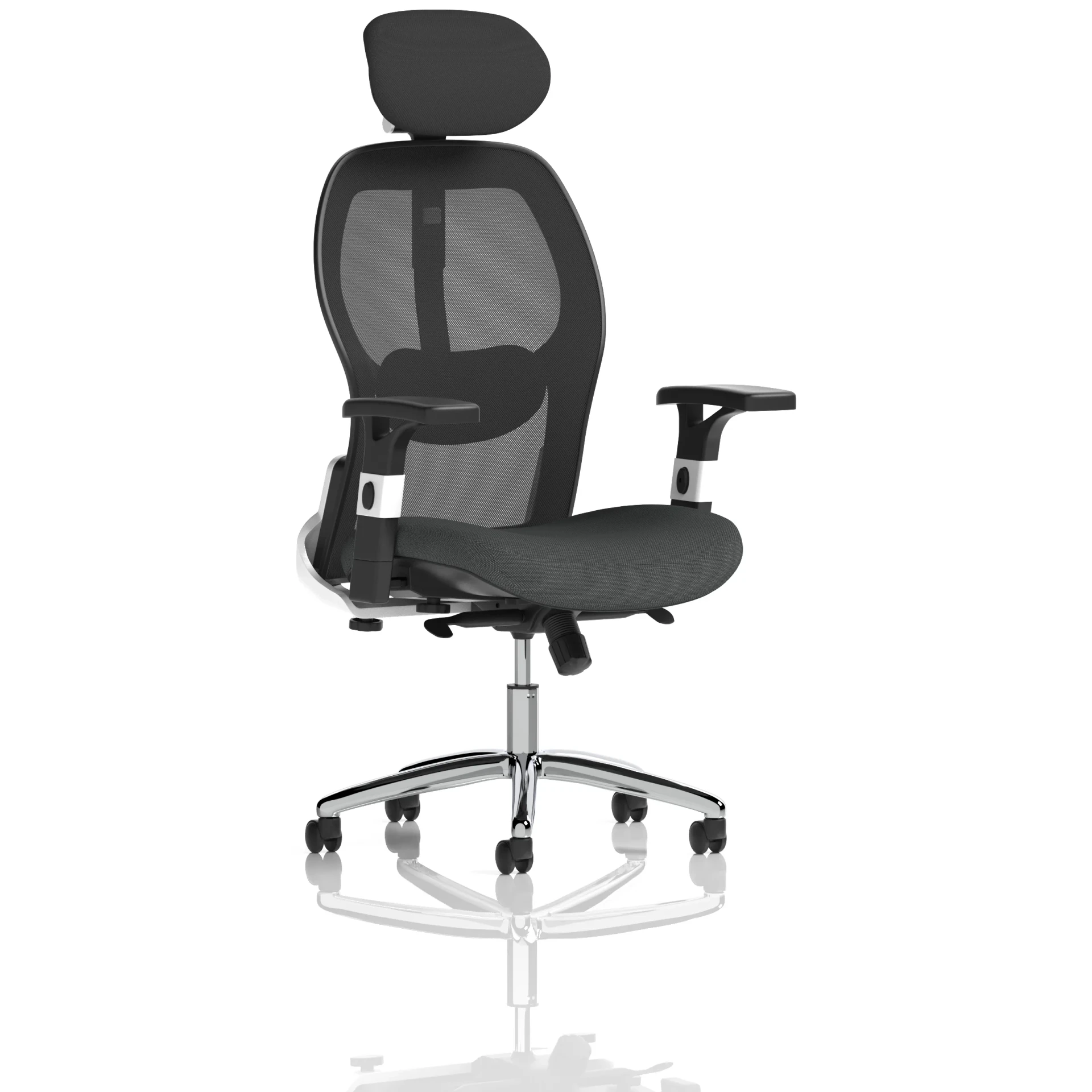 Sanderson II High Mesh Back Executive Office Chair with Headrest