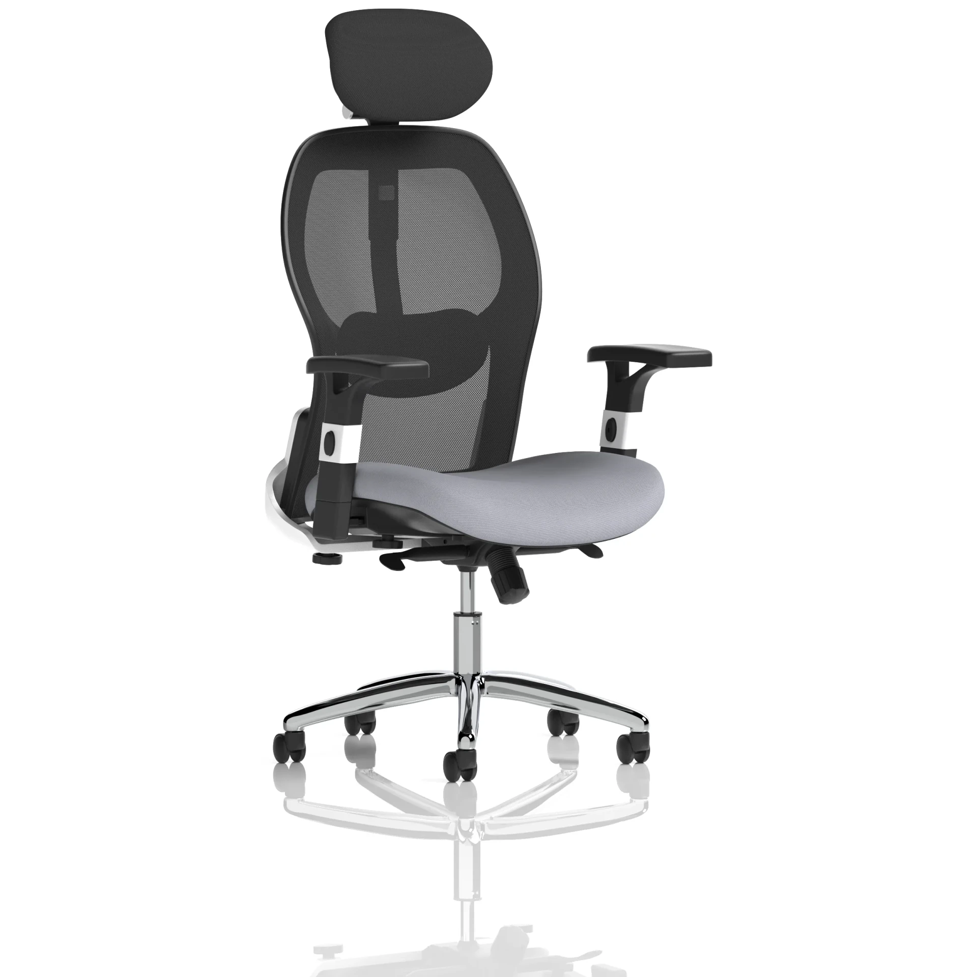 Sanderson II High Mesh Back Executive Office Chair with Headrest