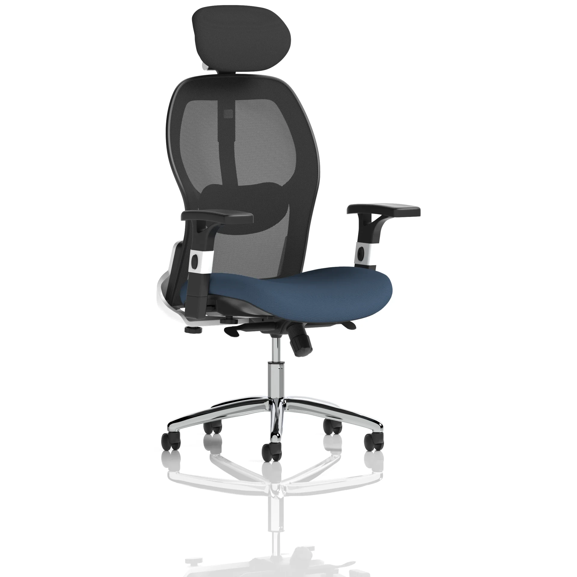 Sanderson II High Mesh Back Executive Office Chair with Headrest