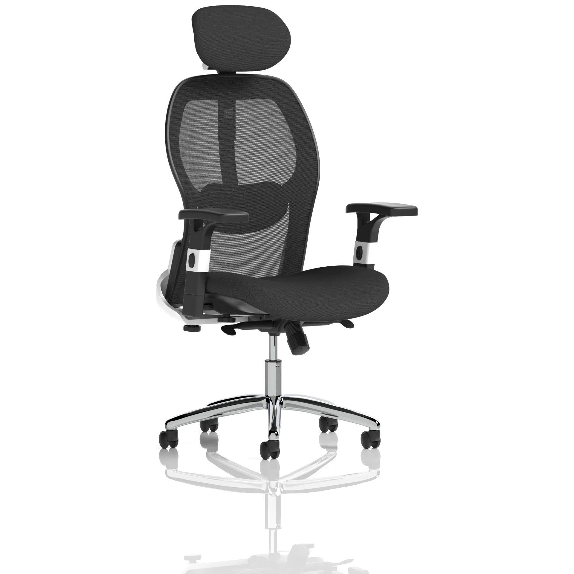 Sanderson II High Mesh Back Executive Office Chair with Headrest