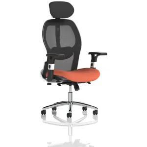 Sanderson II High Mesh Back Executive Office Chair with Headrest