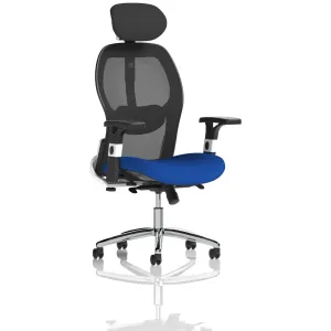 Sanderson II High Mesh Back Executive Office Chair with Headrest