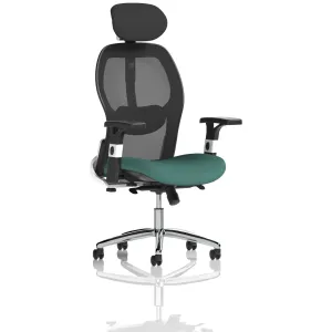 Sanderson II High Mesh Back Executive Office Chair with Headrest