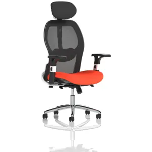 Sanderson II High Mesh Back Executive Office Chair with Headrest