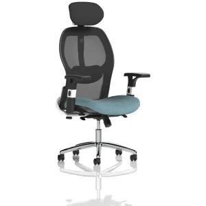 Sanderson II High Mesh Back Executive Office Chair with Headrest