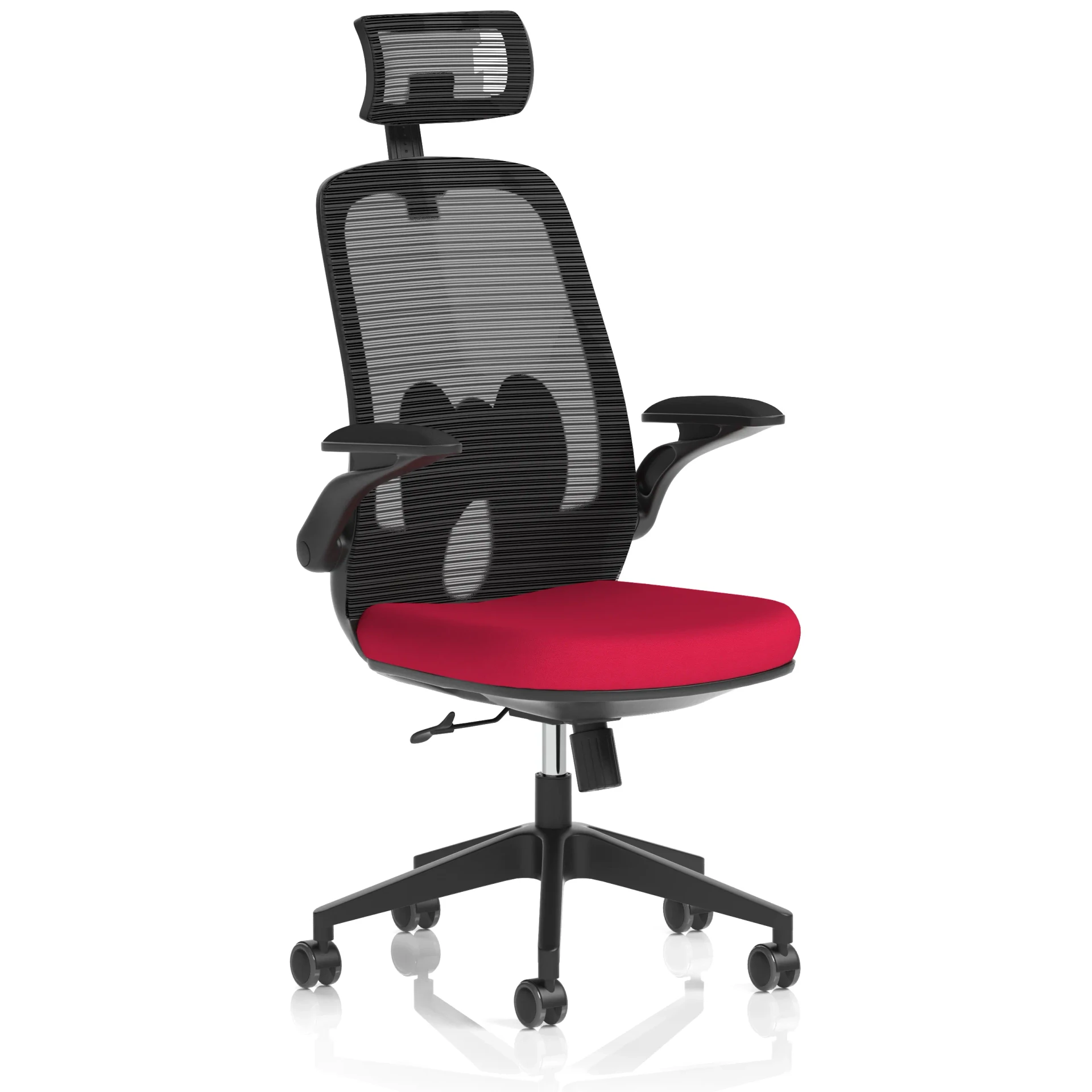 Sigma Executive Mesh Chair With Folding Arms
