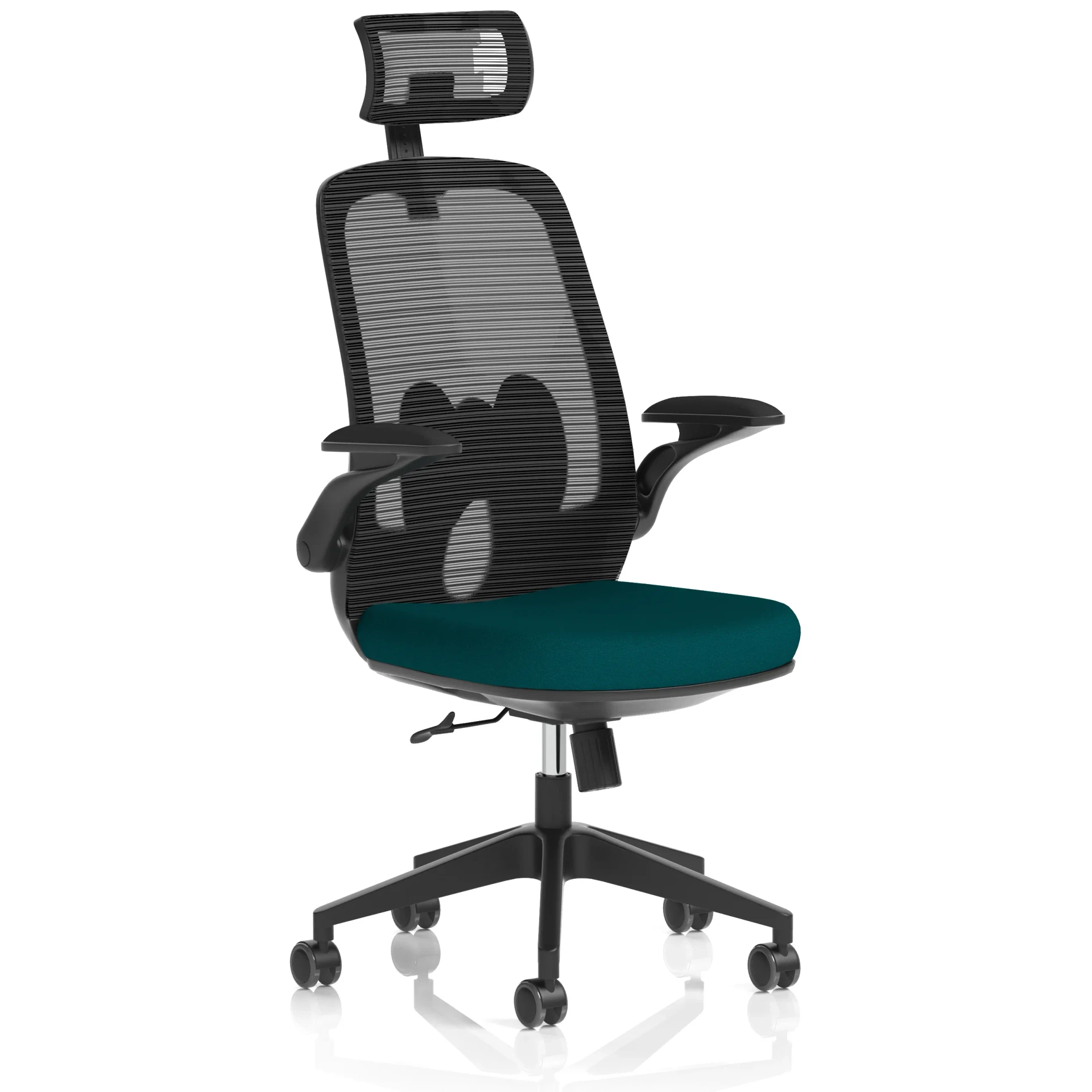 Sigma High Mesh Back Executive Office Chair with Folding Arms
