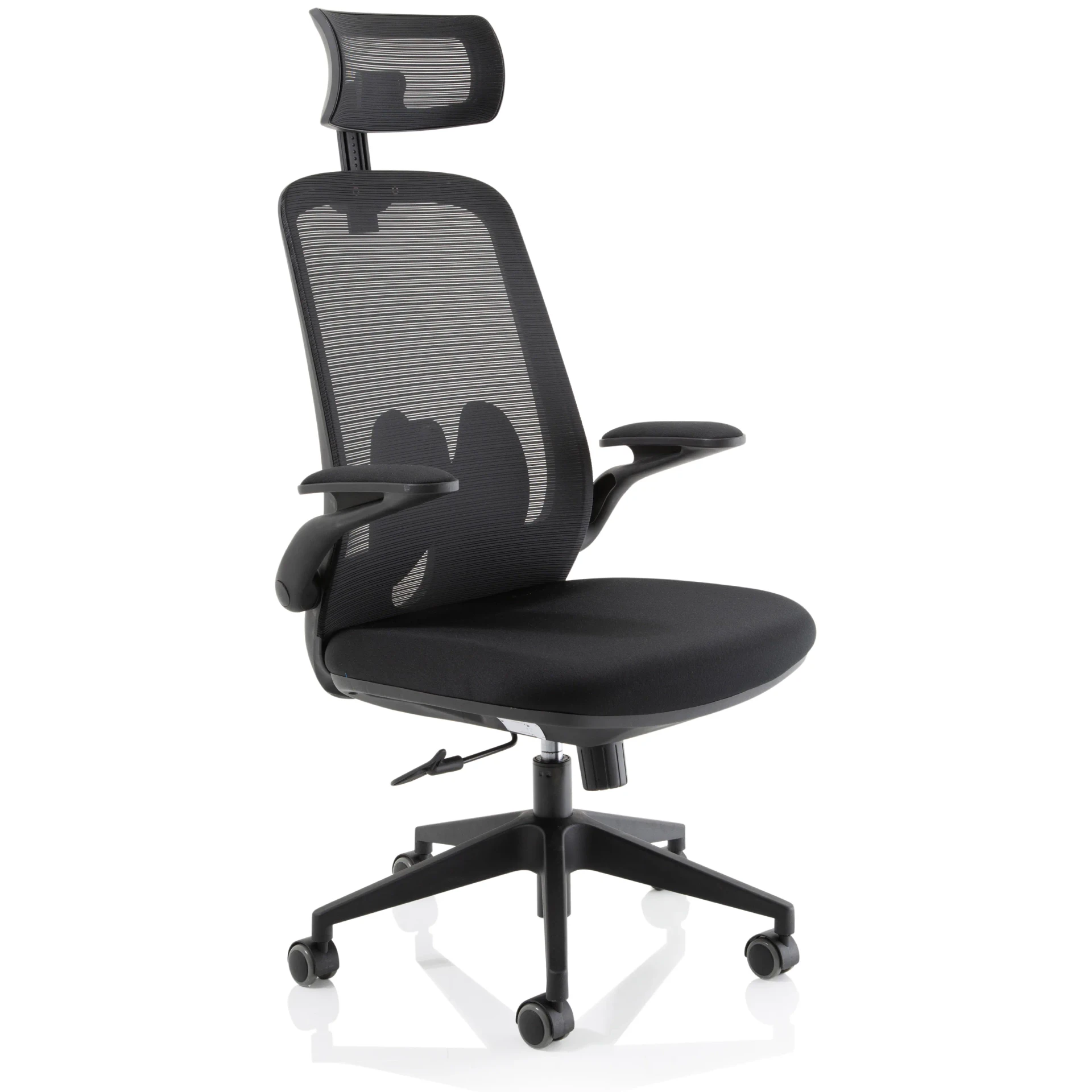 Sigma High Mesh Back Executive Office Chair with Folding Arms