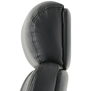 Winsor Medium Back Executive Black Leather Office Chair with Arms