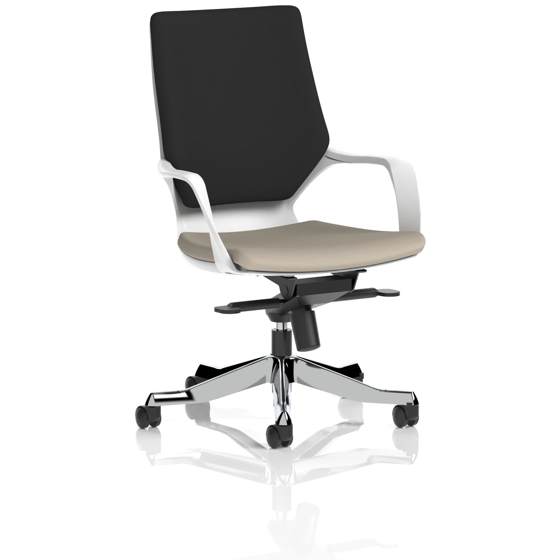 Xenon Medium or High Back Executive Office Chair with Integral Arms