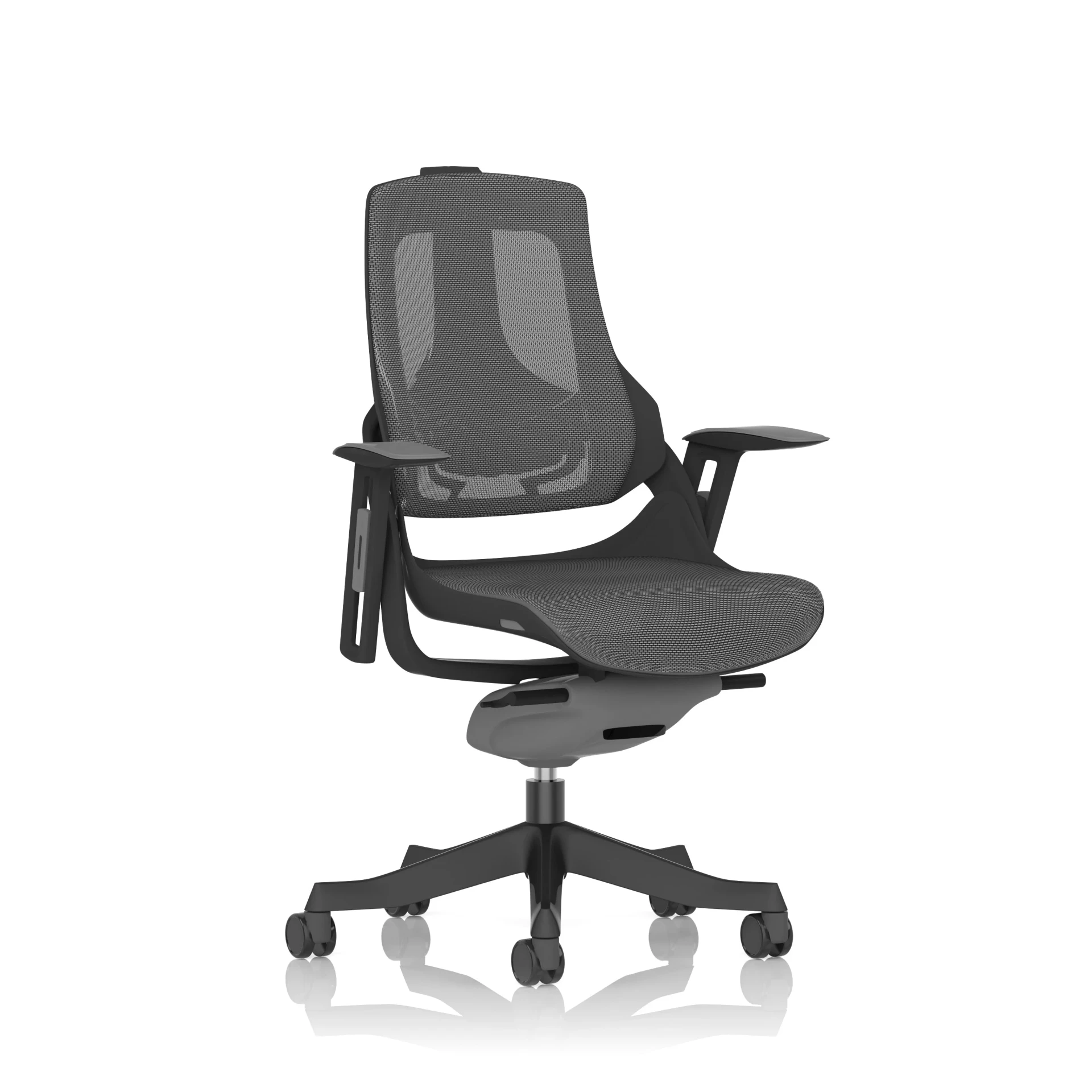 Zure High Back Black Shell Mesh Executive Office Chair