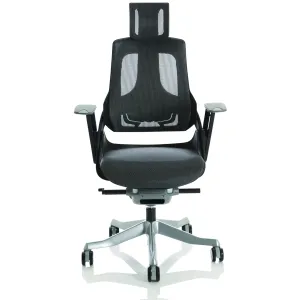 Zure High Back Black Shell Mesh Executive Office Chair