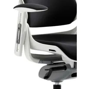 Zure High Back White Shell Fabric Executive Office Chair