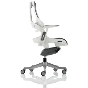 Zure High Back White Shell Mesh Executive Office Chair