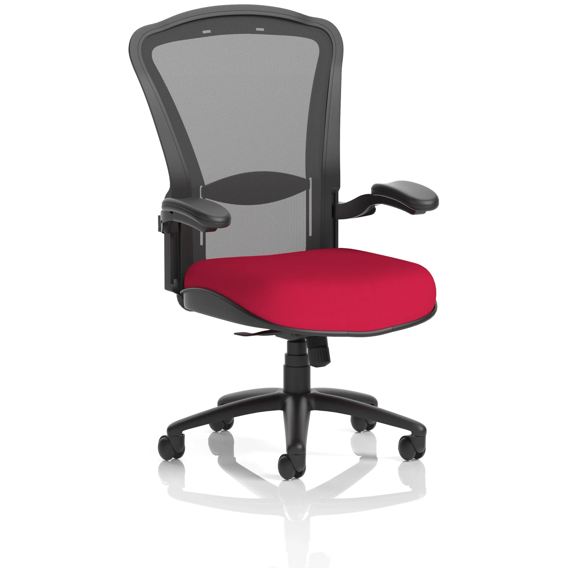 Houston High Mesh Back Heavy Duty Task Operator Office Chair with Arms
