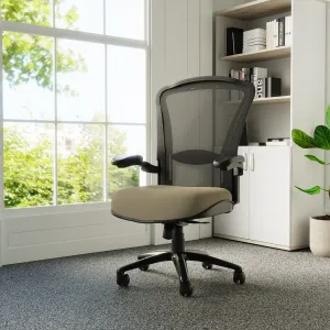 Houston High Mesh Back Heavy Duty Task Operator Office Chair with Arms