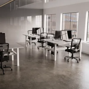 Portland HD High Back Heavy Duty Task Operator Office Chair with Arms