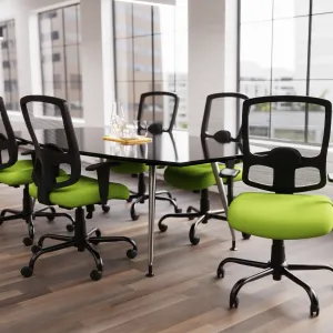 Portland HD High Back Heavy Duty Task Operator Office Chair with Arms