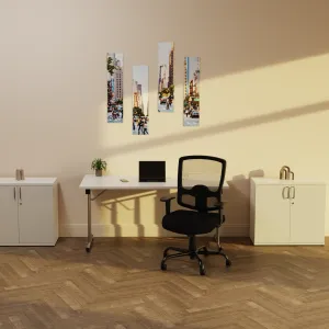 Portland HD High Back Heavy Duty Task Operator Office Chair with Arms