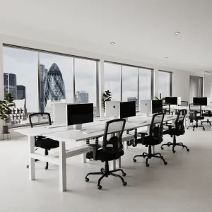 Portland HD High Back Heavy Duty Task Operator Office Chair with Arms