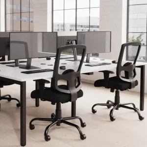 Portland HD High Back Heavy Duty Task Operator Office Chair with Arms