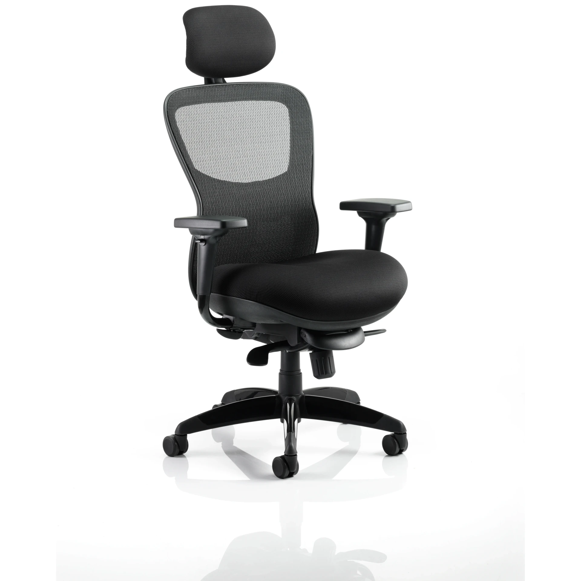 Stealth Shadow High Mesh Back Ergonomic Posture Chair with Arms
