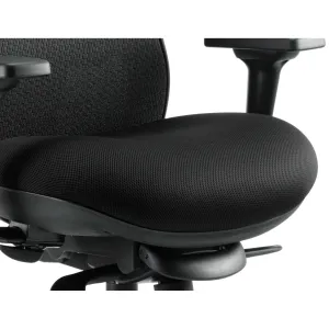 Stealth Shadow High Mesh Back Ergonomic Posture Chair with Arms