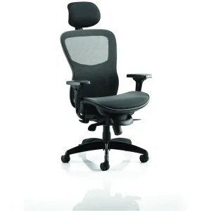 Stealth Shadow High Mesh Back Ergonomic 24 Hour Posture Office Chair