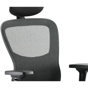 Stealth Shadow High Mesh Back Ergonomic 24 Hour Posture Office Chair