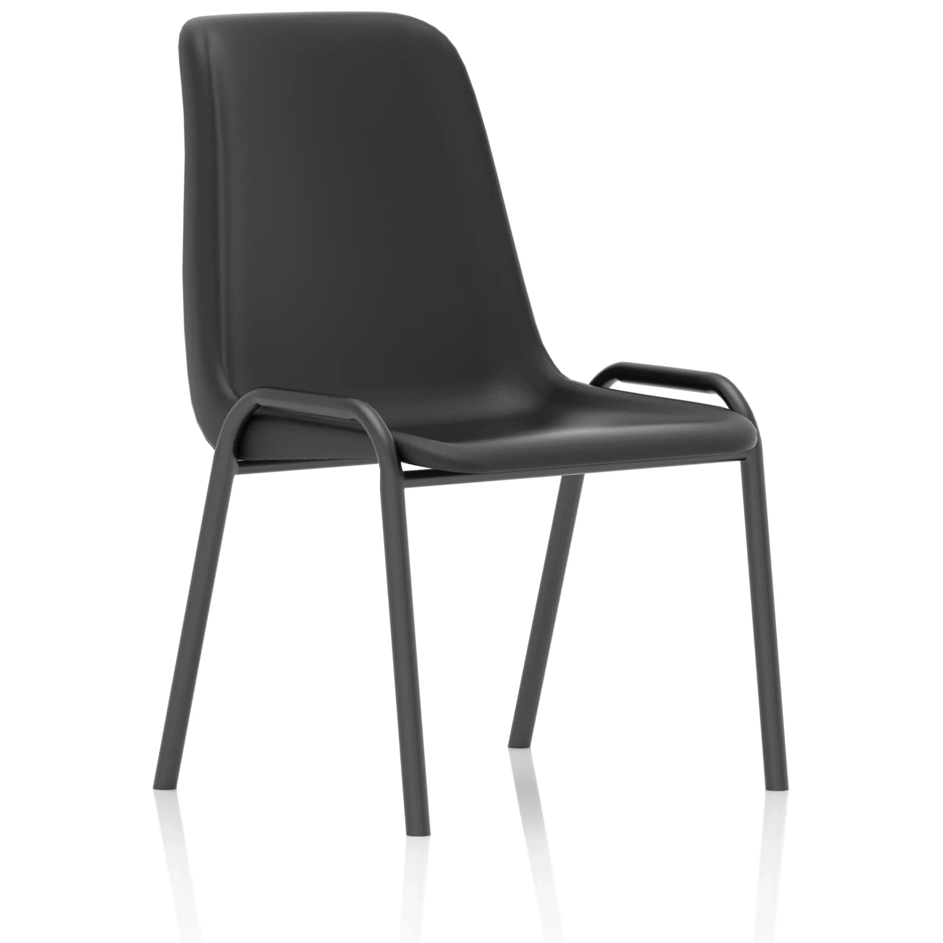 Polly Medium Back Stacking Polypropylene Visitor Chair