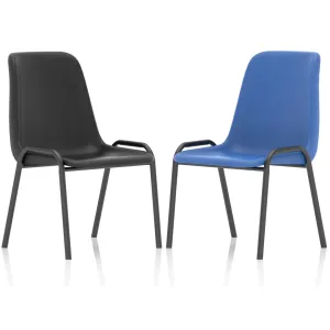 Polly One-Piece Polypropylene Stacking Visitor Chair