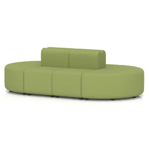 Mawsley Modular Seating Set Capsule Island - 8 Seater / Low Back / Era Endurance