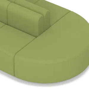 Mawsley Capsule Island Modular Office Seating Set