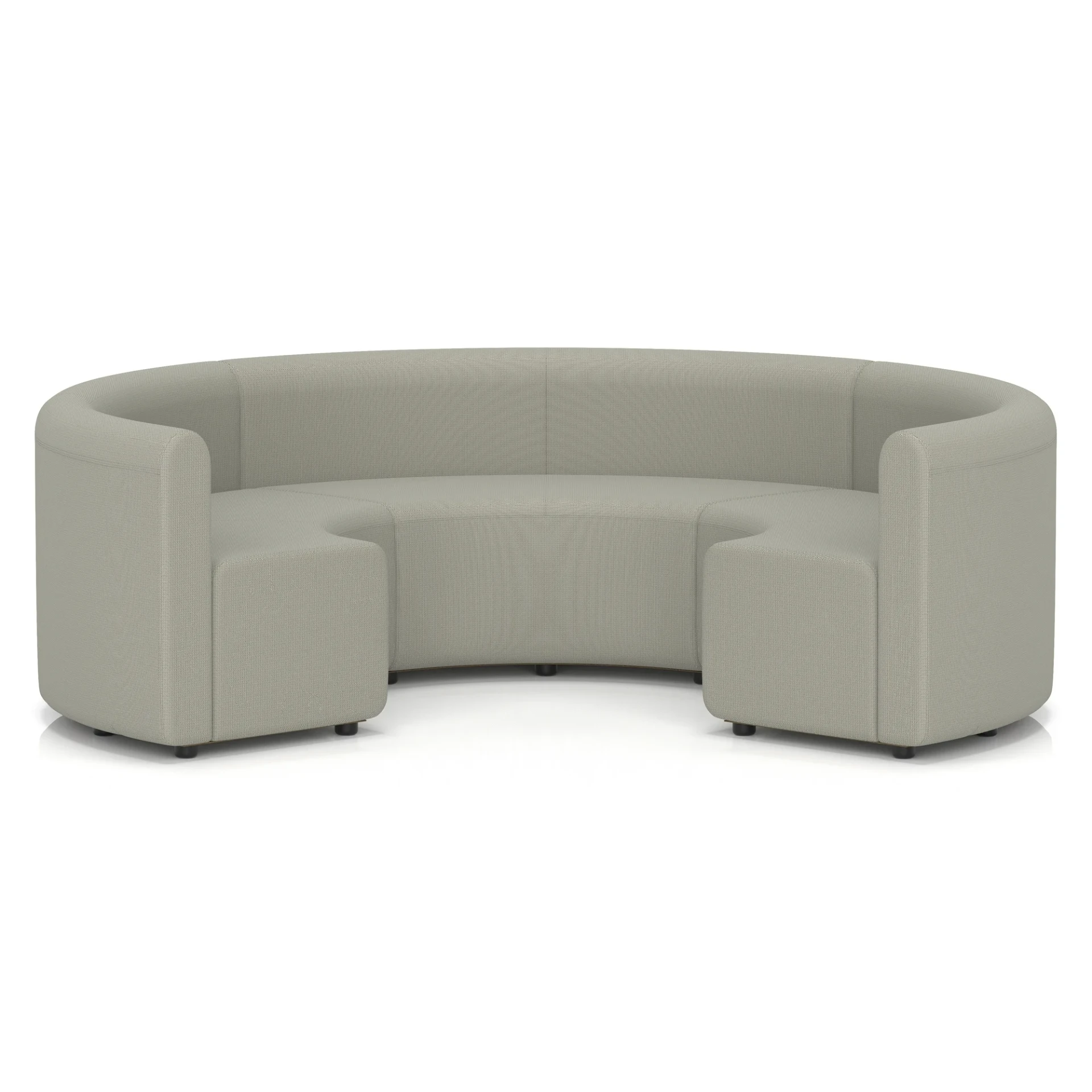 Mawsley Circular Booth Modular Office Seating Set