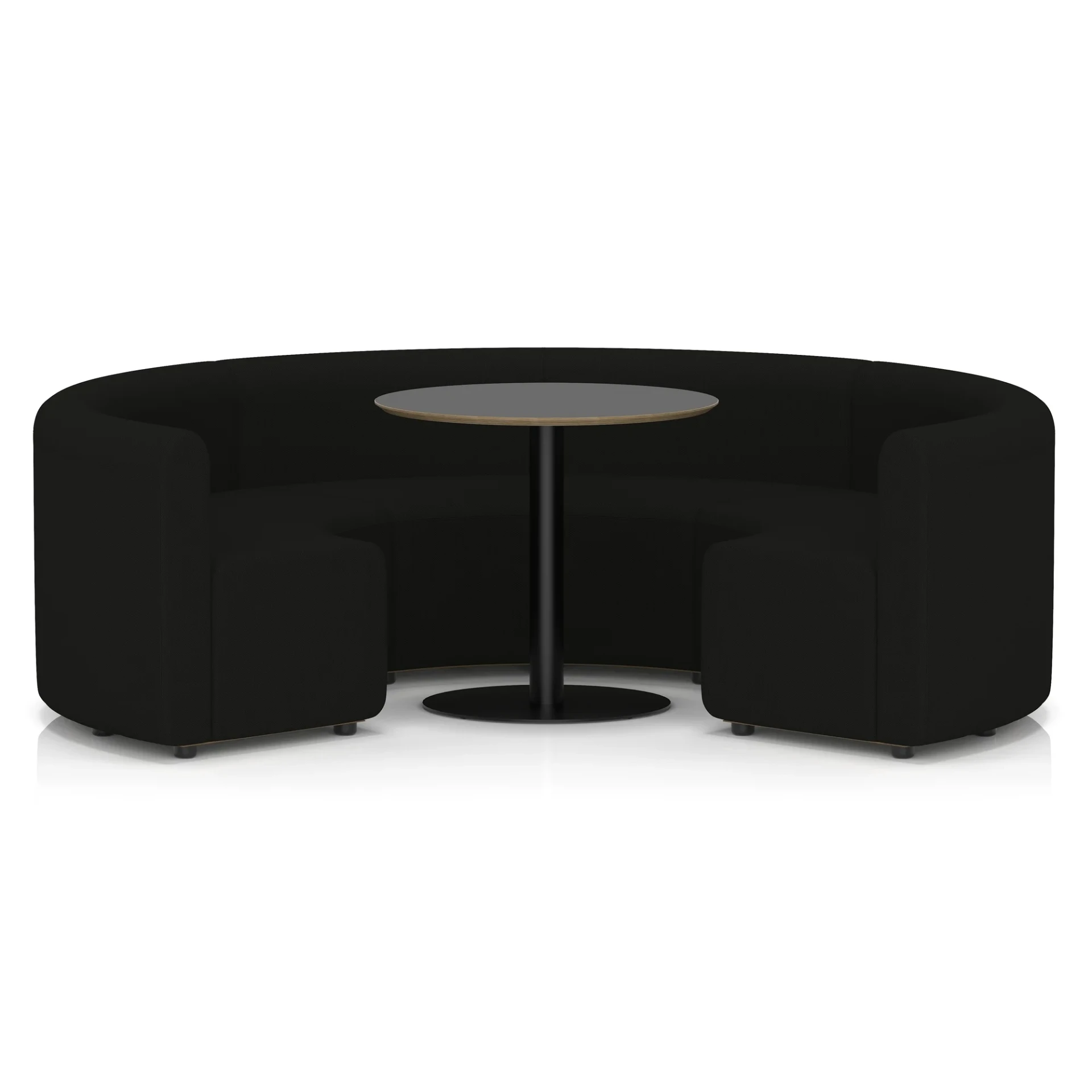 Mawsley Circular Booth Modular Office Seating Set