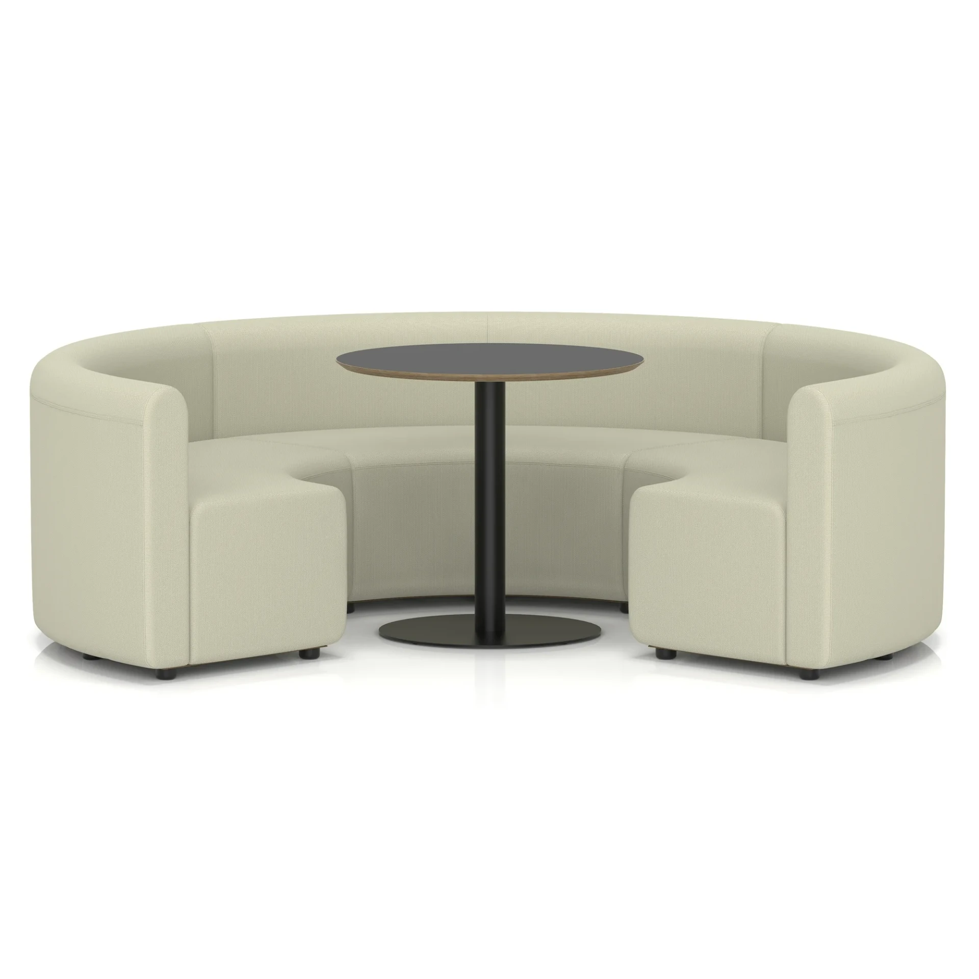 Mawsley Circular Booth Modular Office Seating Set