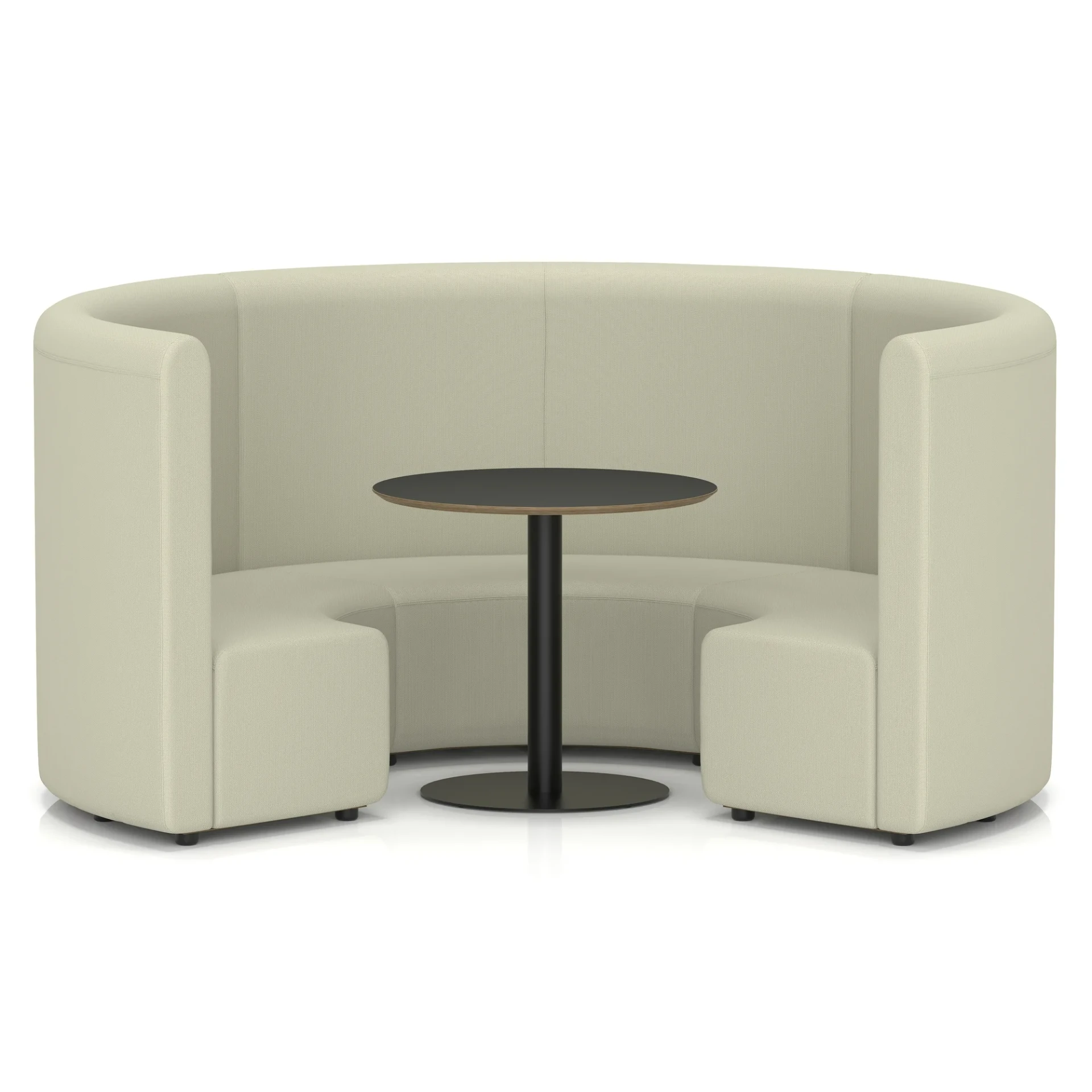 Mawsley Circular Booth Modular Office Seating Set