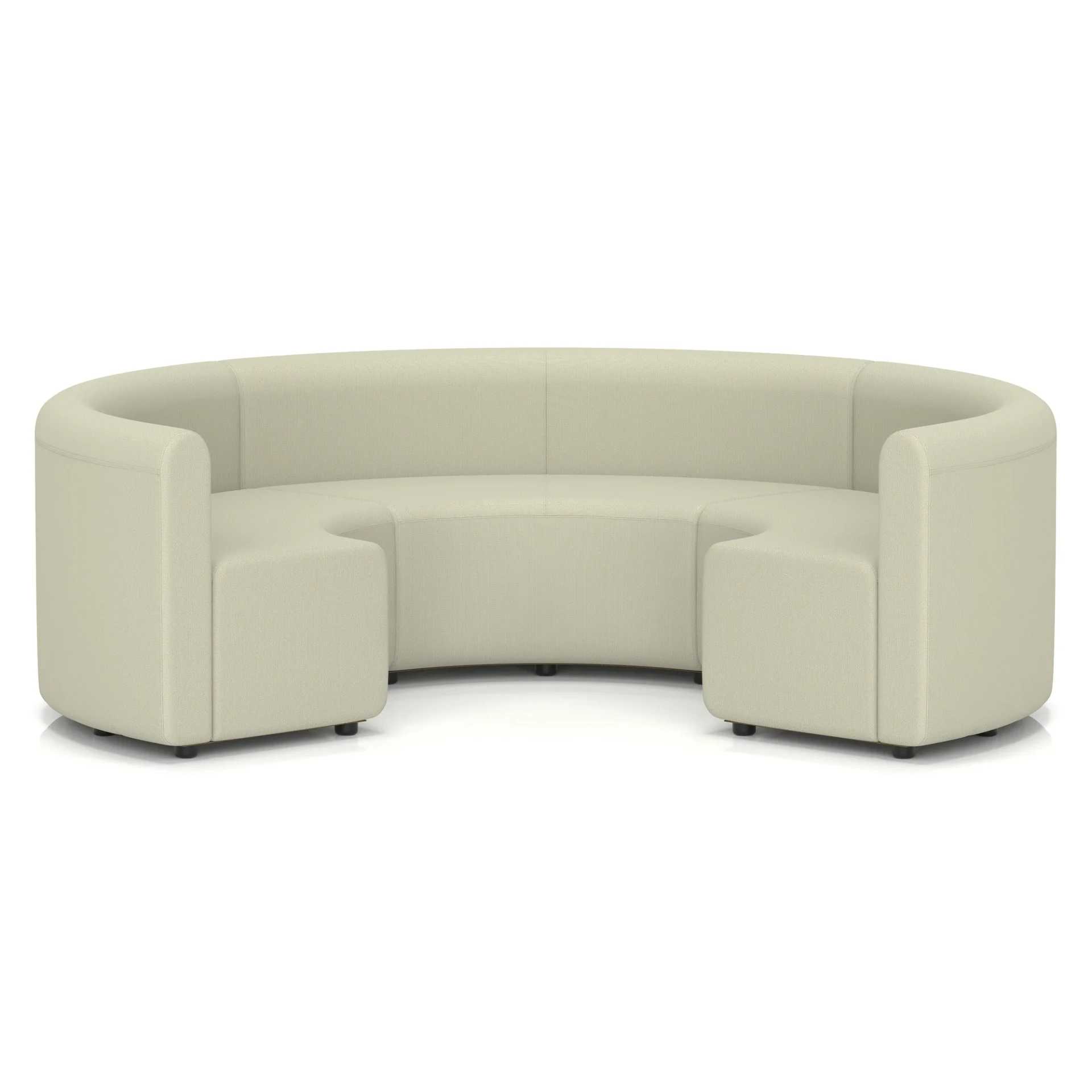Mawsley Circular Booth Modular Office Seating Set