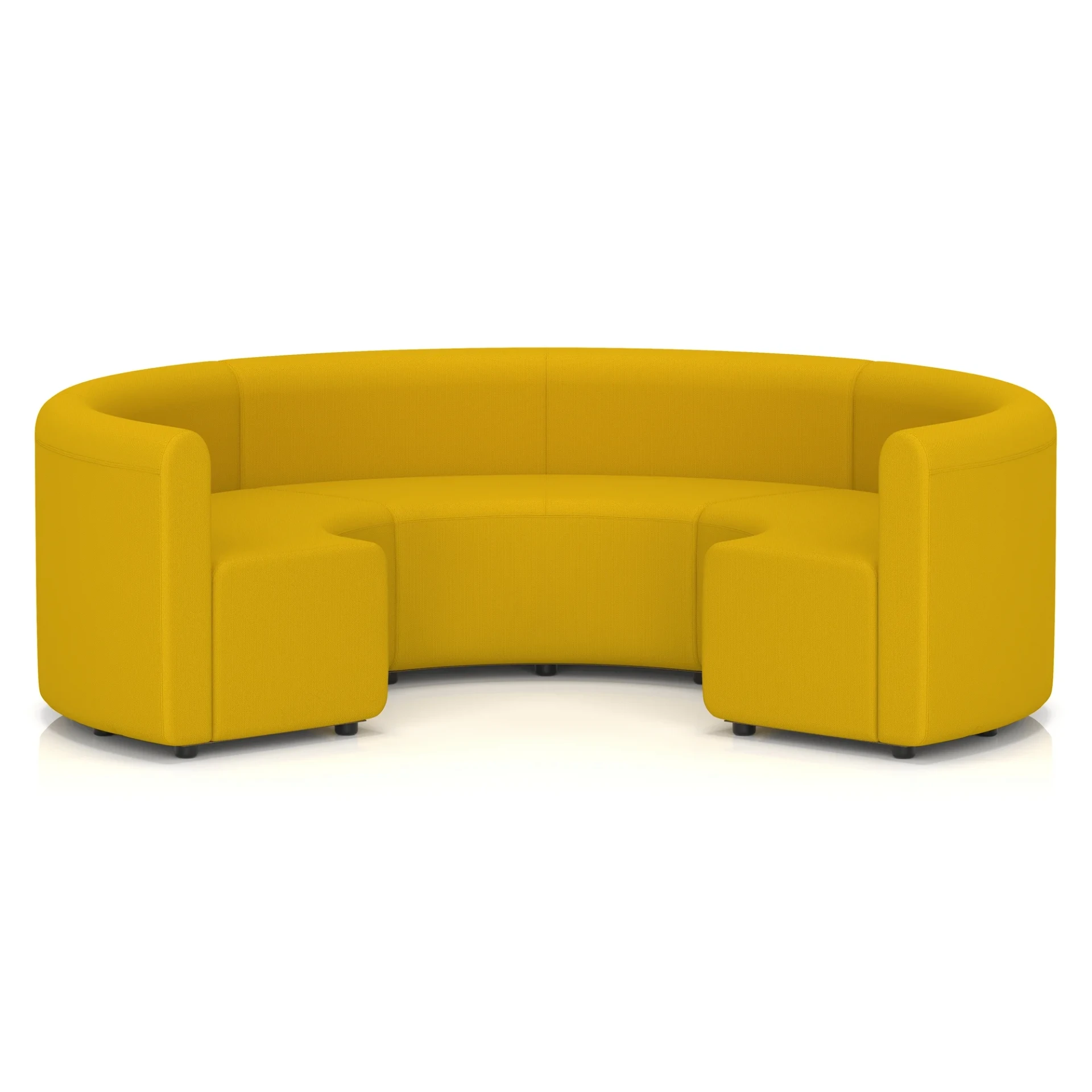 Mawsley Circular Booth Modular Office Seating Set