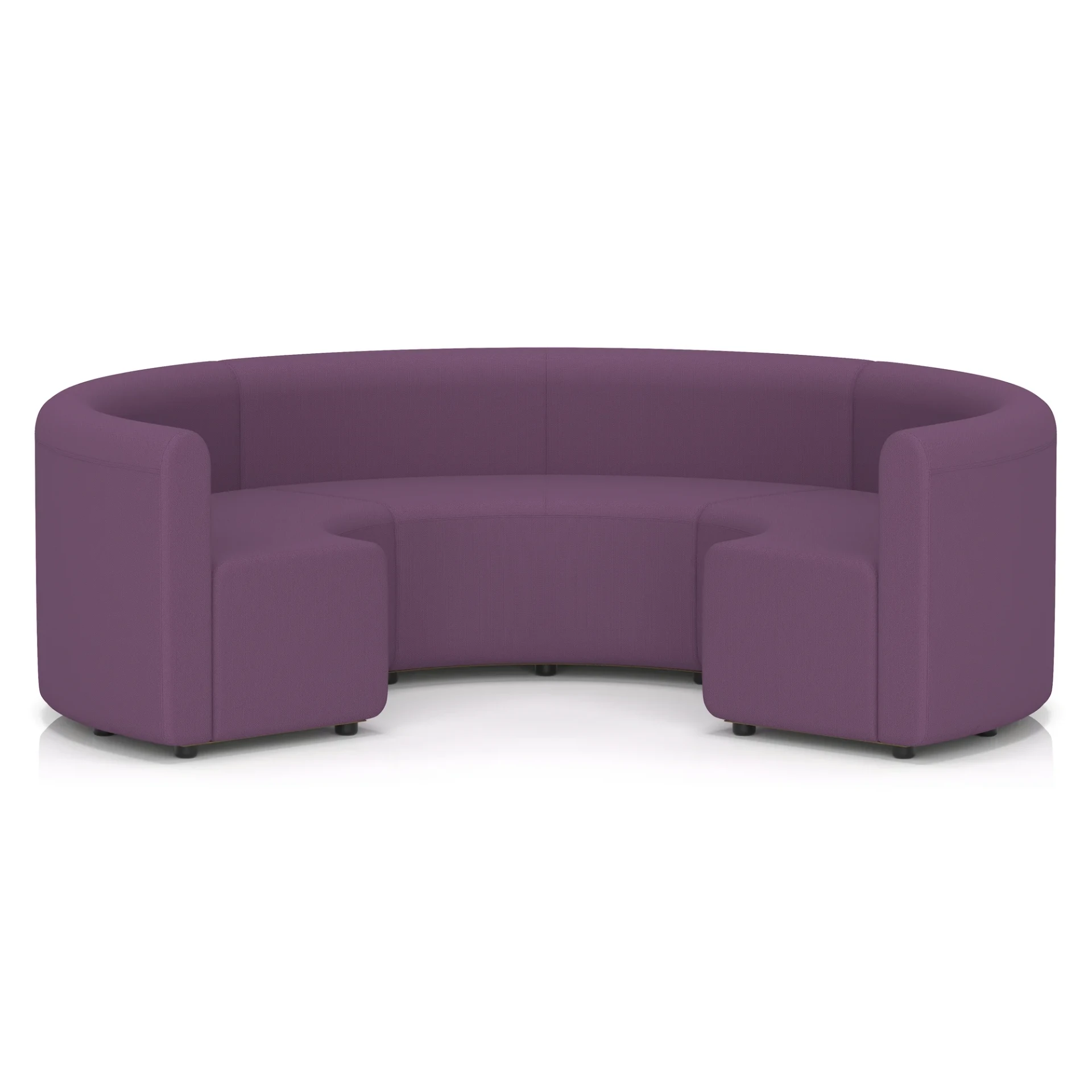 Mawsley Circular Booth Modular Office Seating Set