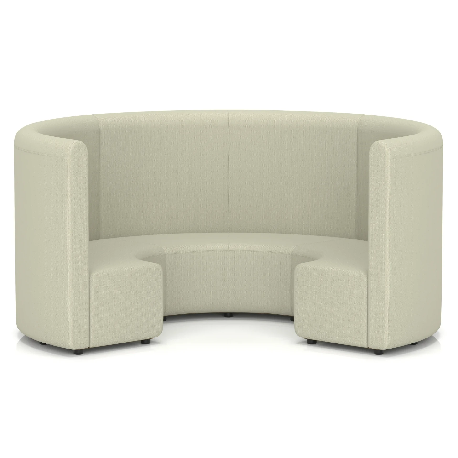 Mawsley Circular Booth Modular Office Seating Set